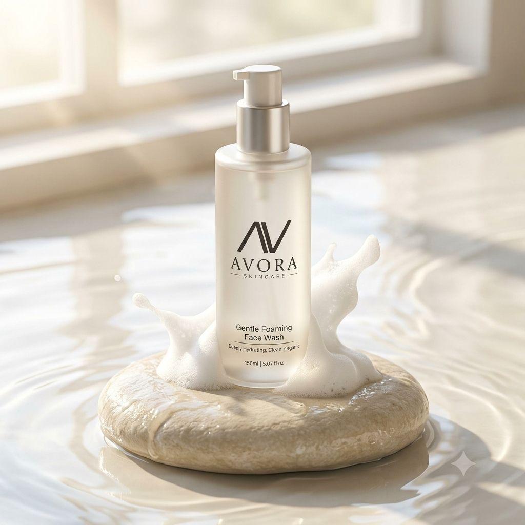 Avora Skincare Gentle Foaming Face Wash